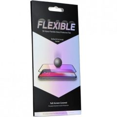   Apple iPhone XS Max / 11 Pro Max, Kijelzővédő fólia, ütésálló fólia, Tempered Glass (edzett üveg), 5D, Full Glue, Nano Flexi Glass, fekete
