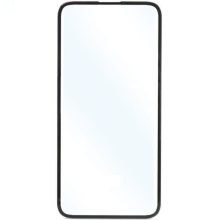 Samsung Galaxy S10 SM-G973, Kijelzővédő fólia, ütésálló fólia (az íves részre is!), Tempered Glass (edzett üveg), fekete