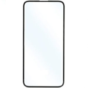   Samsung Galaxy S10 SM-G973, Kijelzővédő fólia, ütésálló fólia (az íves részre is!), Tempered Glass (edzett üveg), fekete