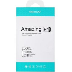   Samsung Galaxy A8 Plus (2018) SM-A730F, Kijelzővédő fólia, ütésálló fólia (az íves részre NEM hajlik rá!), Nillkin, Tempered Glass (edzett üveg), H+ PRO, Clear