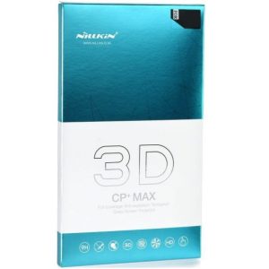   Samsung Galaxy A8 Plus (2018) SM-A730F, Kijelzővédő fólia, ütésálló fólia (az íves részre is!), Tempered Glass (edzett üveg), Nillkin, CP+ MAX, fekete